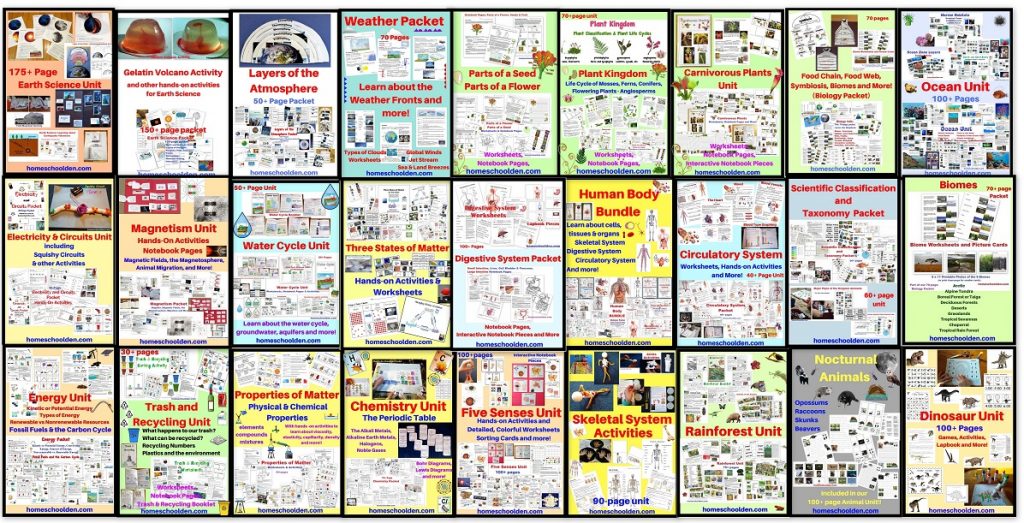 Homeschool Science Curriculum - Science Units